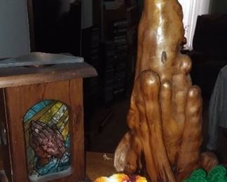 Natural wood decor