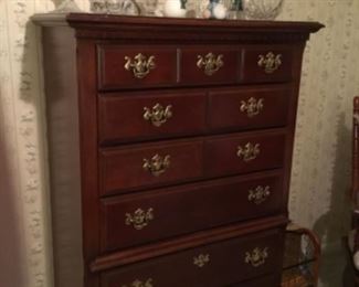 Chest in BR left of hallway bathroom 