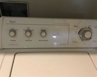 Whirlpool top load washer
