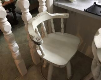 Bar stools (3) heavy