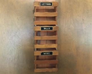 Letters & miscellaneous in garage