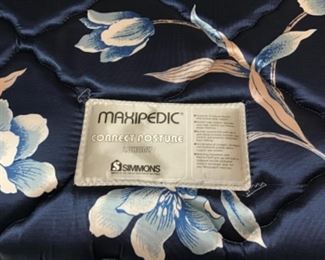 Full sized mattress with box springs in BR right of hall bathroom