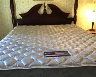 Bed frame in BR to left of hall bathroom 