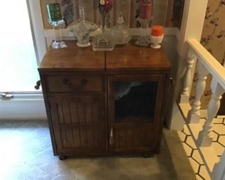 Buffet opens up- in dining room