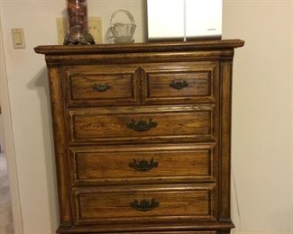 Chest of drawers in master bedroom 