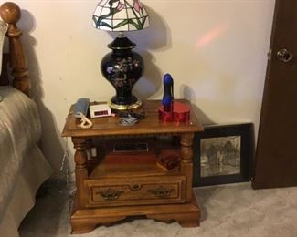 Bedside table master bedroom 