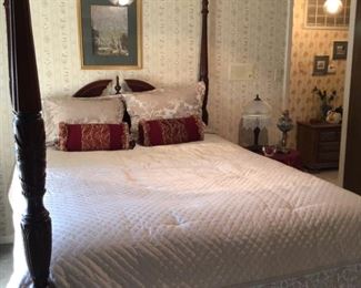 Full head/foot board BR left of hall bathroom