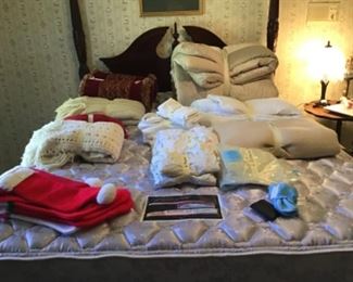 Bedroom left of hall bathroom queen sized