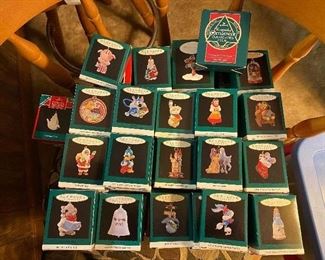 Hallmark Ornaments - some miniatures