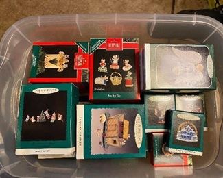 Hallmark Ornaments - some miniatures