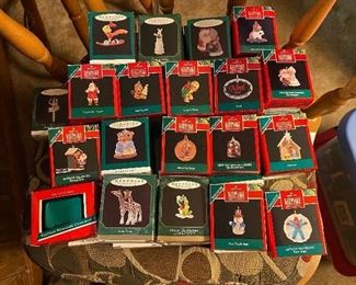 Hallmark Ornaments - some miniatures