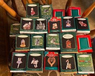 Hallmark Ornaments - some miniatures