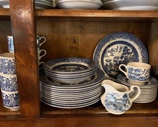 Blue Willow dishes