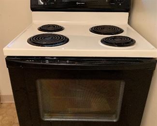 Whirlpool electric stove