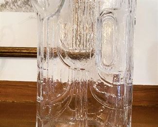 Vintage Riedel Finnish glass pitcher  $35