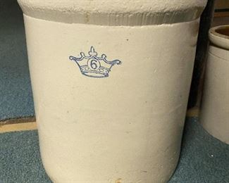 Six gallon crock $60