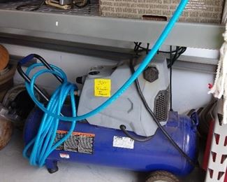 Air-compressor with new hose.
