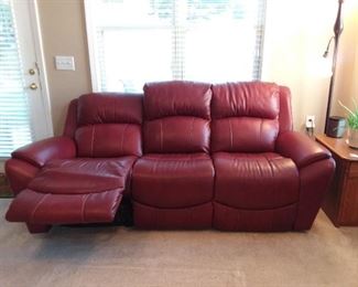 Laz-boy electric reclining couch.  Less than 3 years old, barely sat on.
