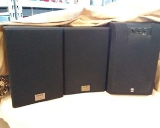 Sony Speakers and Yamaha base
