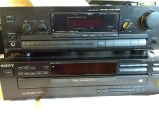 Sony stereo components.