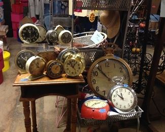 vintage alarm clocks