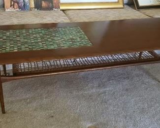 Mid Century Modern Mosaic Coffee Table