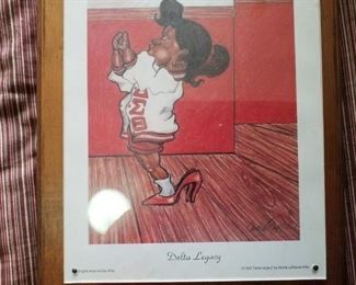 Delta Sigma Theta Wall art