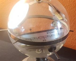 Sputnik Mid Century Hygrometer