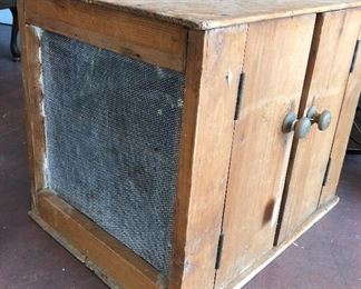 Tabletop Pie Safe, $200