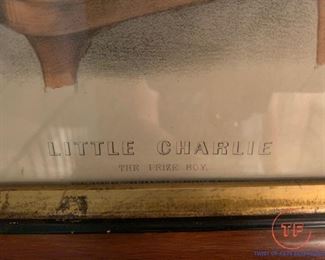 Currier and Ives LITTLE CHARLIE Lithograph