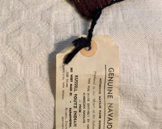 Navajo Figural Yei Native American Wool Rug