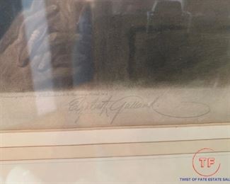 1920's Art Deco Lithograph