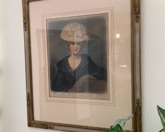 1920's Art Deco Lithograph