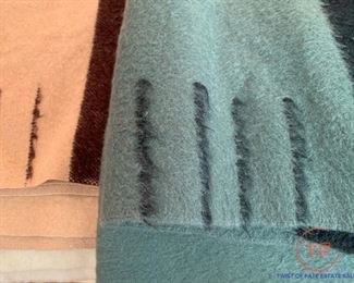 Vintage HUDSON BAY 4 Points Wool Blankets