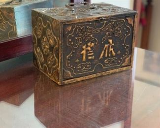 Antique MAHJONG Game