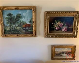 Original Oil Paintings on Canvas