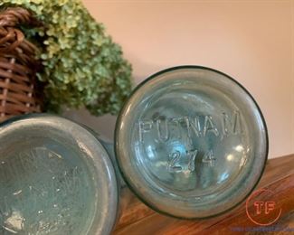 PUTNAM Tall, Skinny Canning Jars with Lids - 120, 123, 274