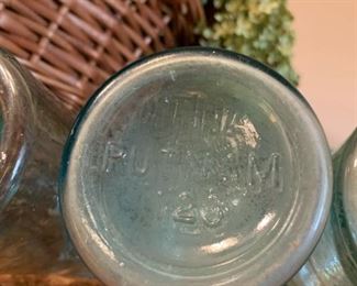 PUTNAM Tall, Skinny Canning Jars with Lids - 120, 123, 274