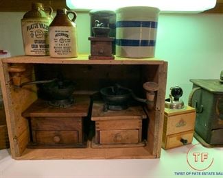 Antique Coffee Grinders