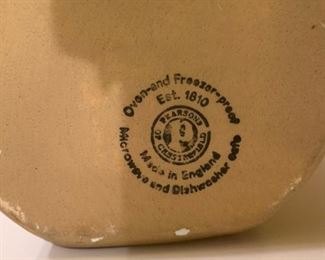 Pearsons of Chesterfield Stoneware Foot Warmer