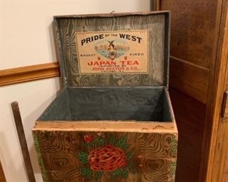 Pride of the West Japan Tea - Tin Lined Crate