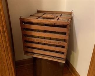 Antique Humpty Dumpty Egg Crate
