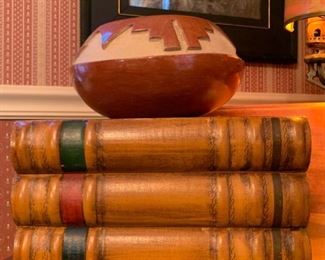 Signed Teresita Naranjo Redware Bowl Santa Clara Pueblo
