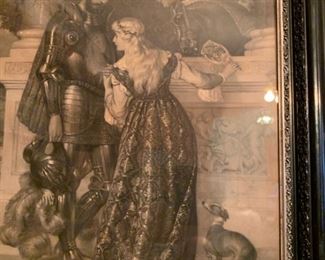 Original Victorian Lithograph