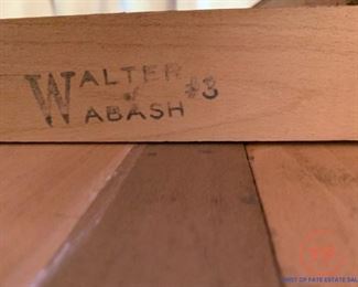 Walter of Wabash Dining Room Set with Hutch, and Sideboard