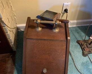 Antique Coal Hod With Scoop