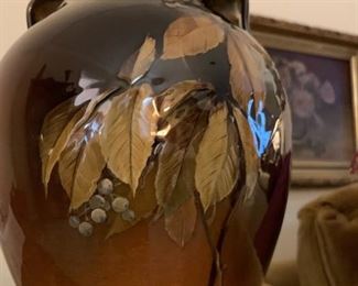 Antique 1891 ROOKWOOD Pottery 9" Vase by KATARO SHIRAYAMADANI Standard Glaze