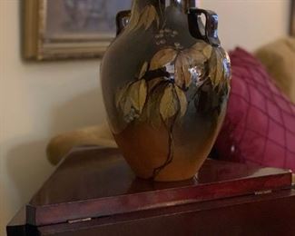 Antique 1891 ROOKWOOD Pottery 9" Vase by KATARO SHIRAYAMADANI Standard Glaze