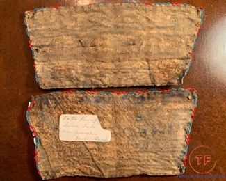 Native American Sioux Beaded Panels / Cuffs