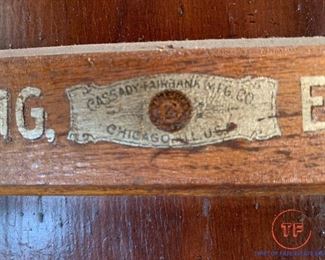 Antique Cassady-Fairbank Chicago Wall Hanger Organizer